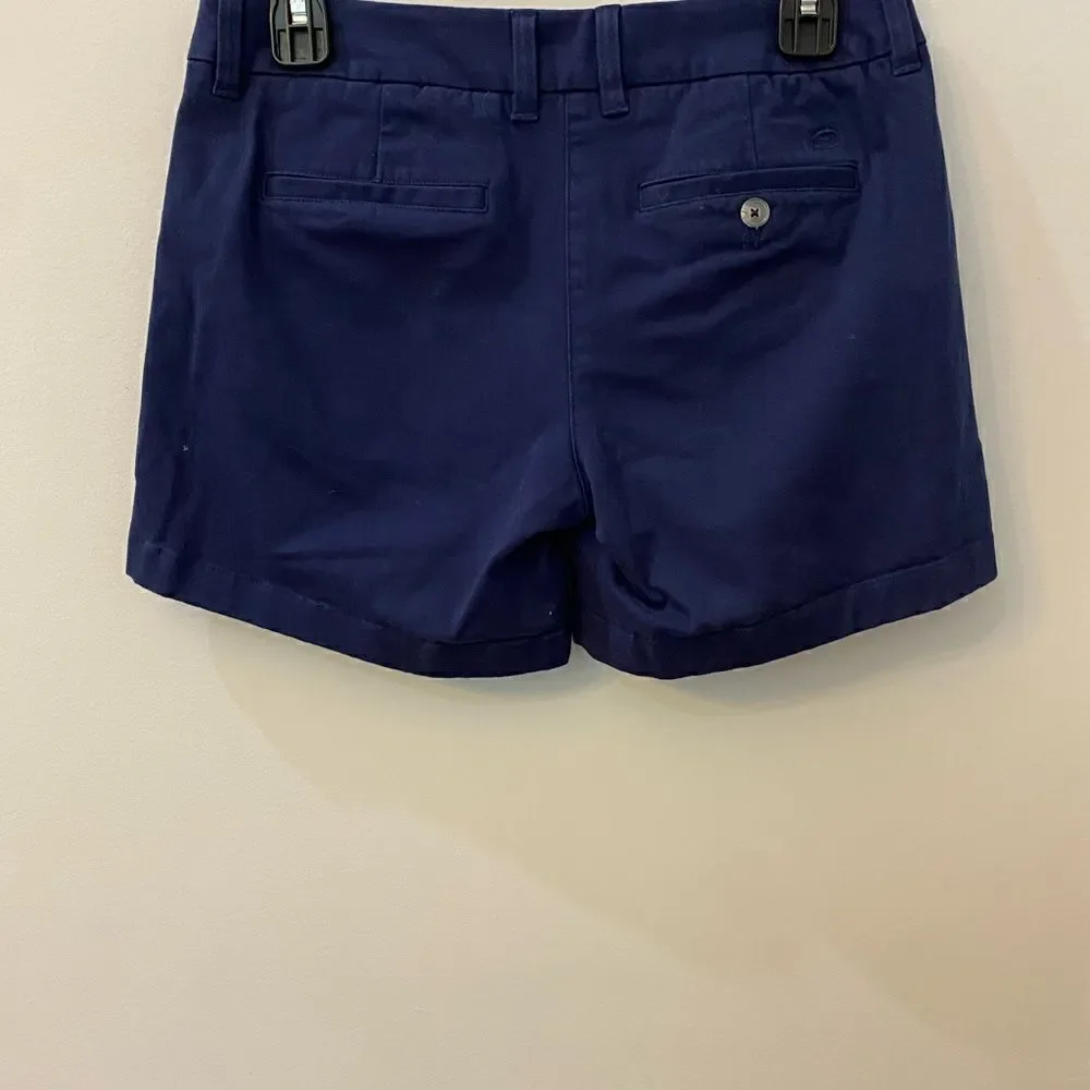 Southern Tide Nevy Blue Short Women Size 2